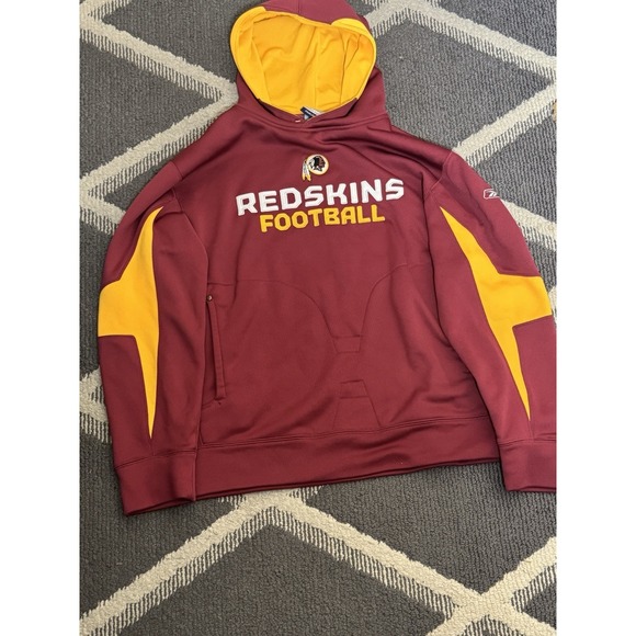 NFL Other - VTG Washington Redskins Red Mens M NFL Pullover Sweatshirt Hoodie NFC East Y2K
